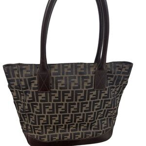 Fendi Zucca Tote Bag vintage
